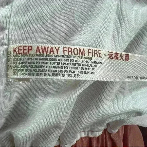 FREE PEOPLE MOVEMENT The Way Home High Rise Brushed Apricot Shorts Size S - Picture 9 of 11